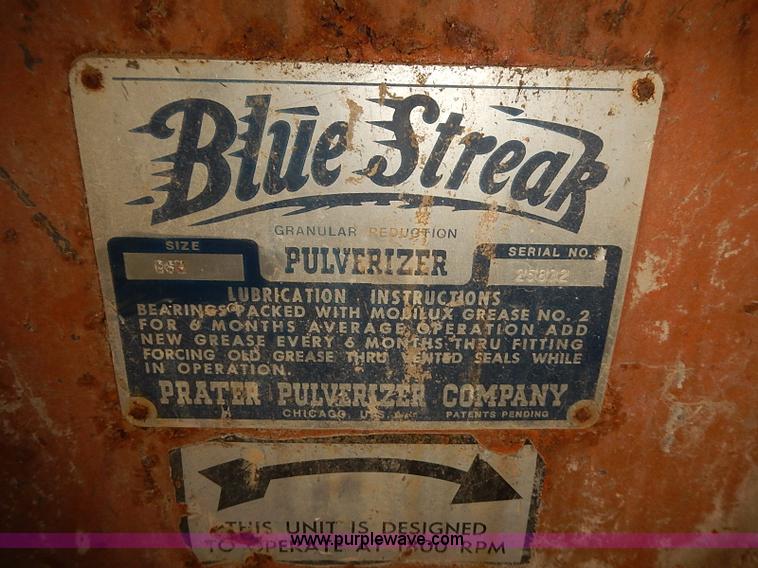 image for item J3064 Blue Streak pulverizer