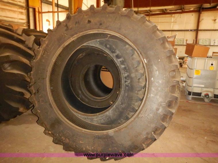 image for item J3067 (2) Firestone 380/105R50 tires