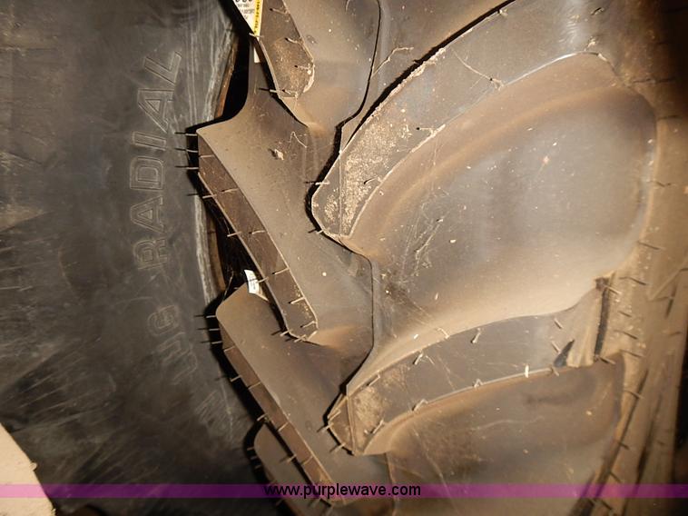 image for item J3067 (2) Firestone 380/105R50 tires