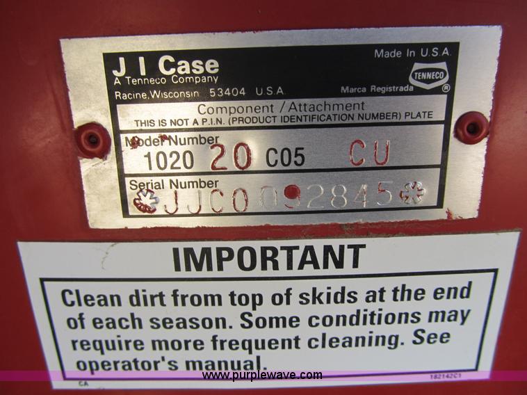 image for item Z9123 1994 Case IH 1020 flex head