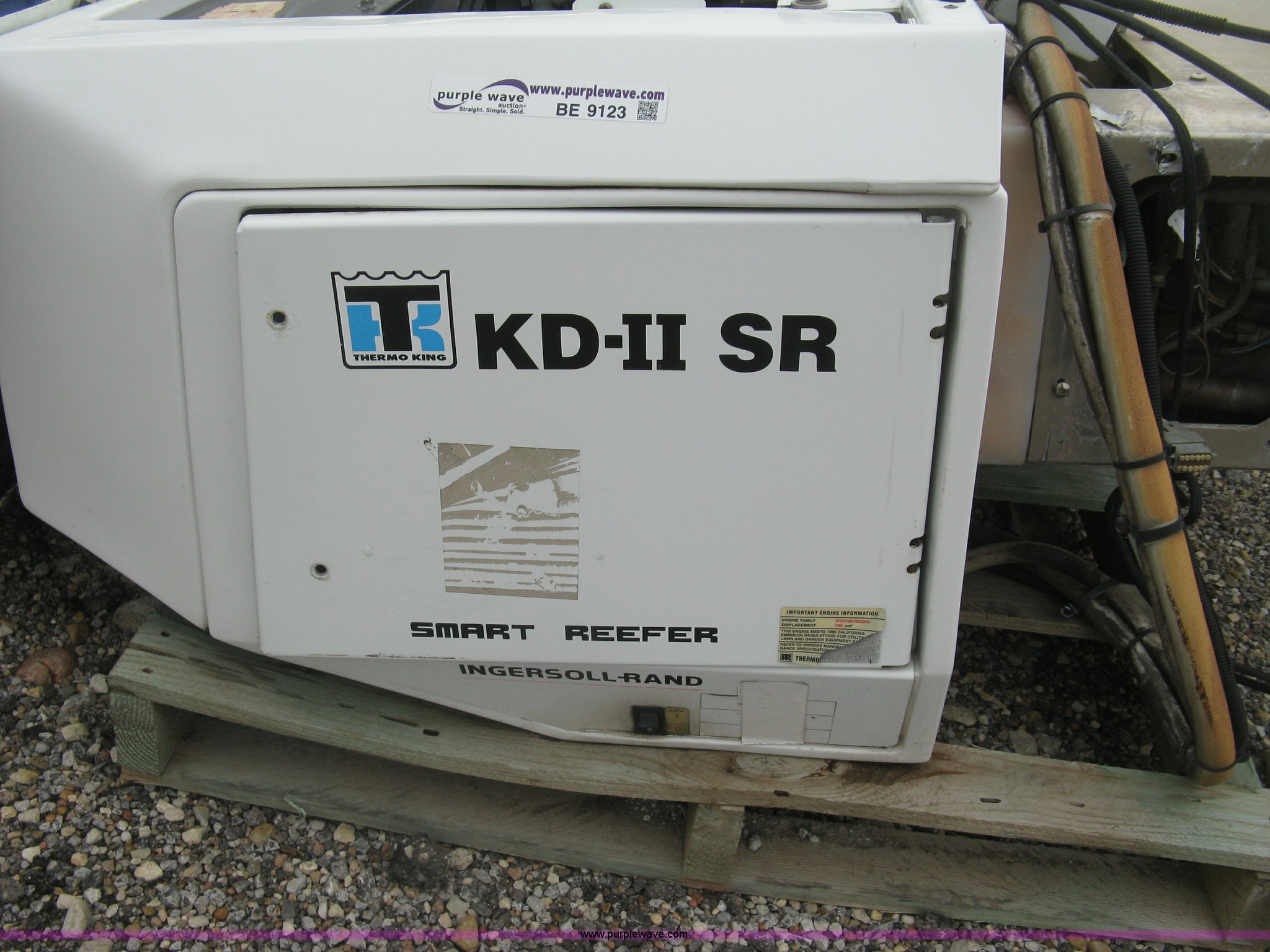 Thermo King KDIISR smart reefer chiller in Hesston, KS Item BE9123