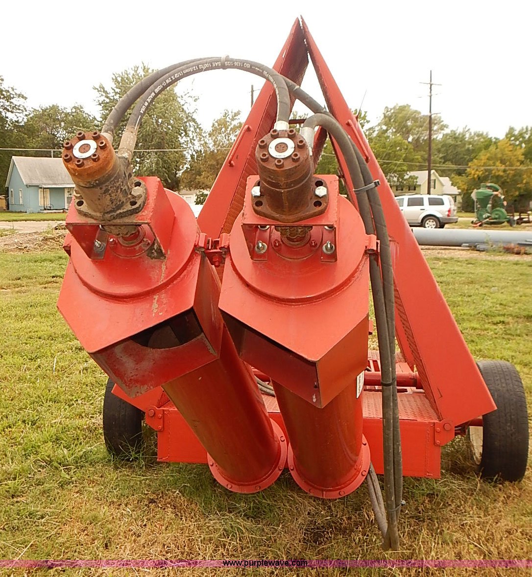 PortAPit drive over hopper in Clay Center, KS Item J3082 sold