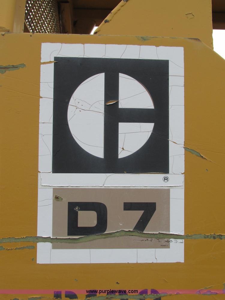 image for item AW9882 1966 Caterpillar D7E dozer