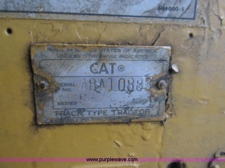 image for item AW9883 1968 Caterpillar D7E dozer