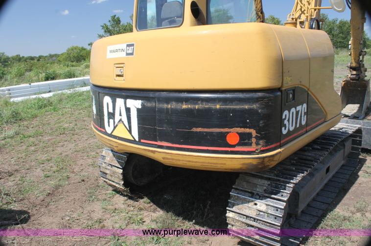 image for item D4922 2006 Caterpillar 307C mini excavator