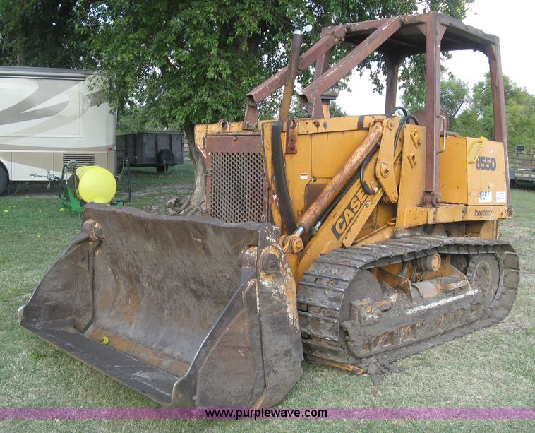 image for item E7998 1991 Case 855D long track loader