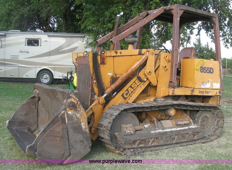 image for item E7998 1991 Case 855D long track loader