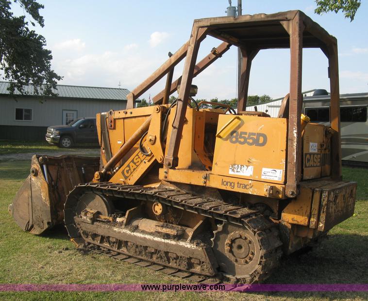 image for item E7998 1991 Case 855D long track loader