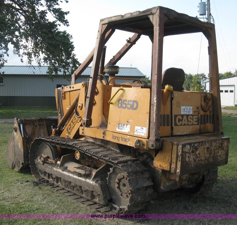 image for item E7998 1991 Case 855D long track loader
