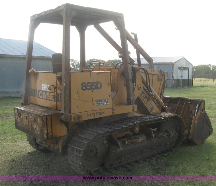 image for item E7998 1991 Case 855D long track loader