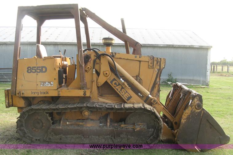image for item E7998 1991 Case 855D long track loader