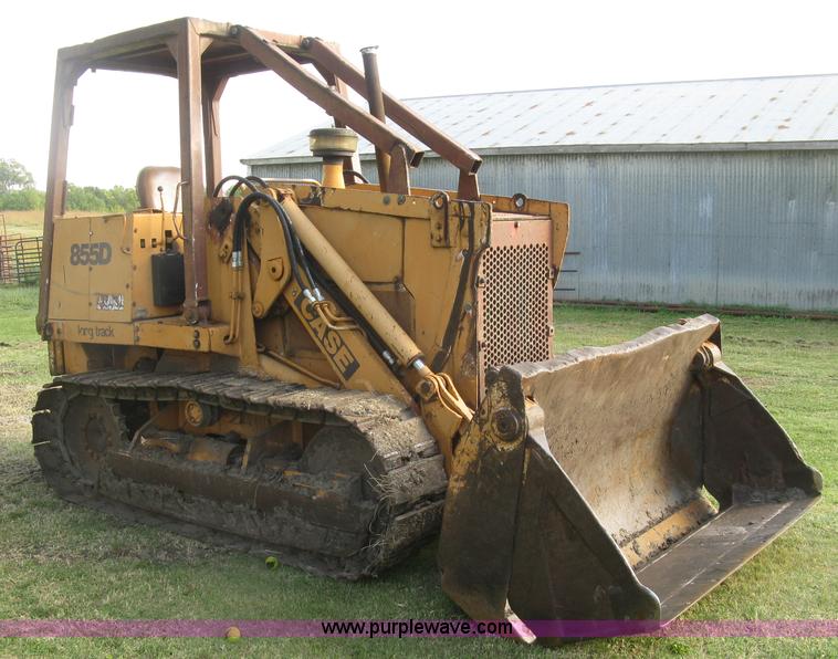 image for item E7998 1991 Case 855D long track loader