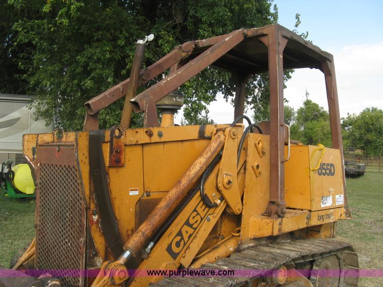 image for item E7998 1991 Case 855D long track loader