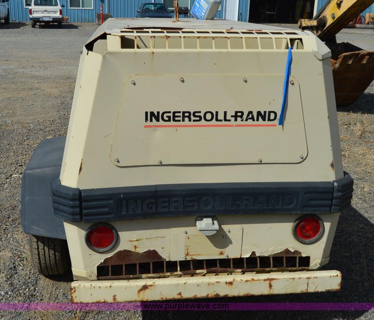 image for item F8338 2000 Ingersoll Rand 185 air compressor