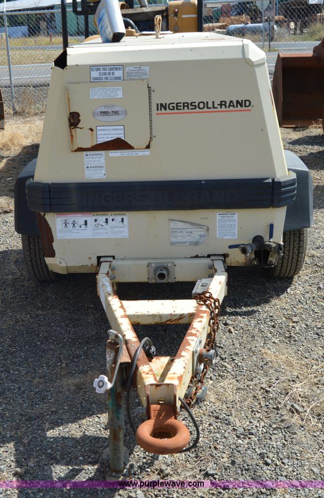 image for item F8338 2000 Ingersoll Rand 185 air compressor