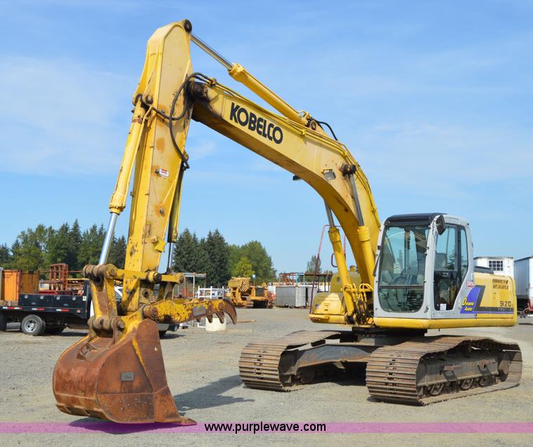 image for item F8339 2004 Kobelco SK210LC excavator