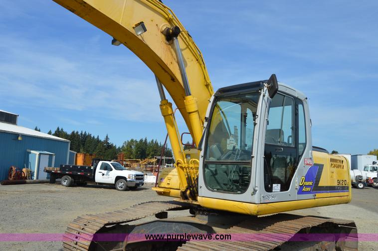 image for item F8339 2004 Kobelco SK210LC excavator
