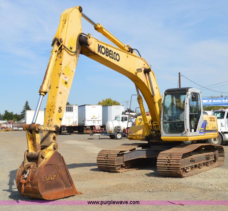 image for item F8340 2003 Kobelco SK210LC excavator