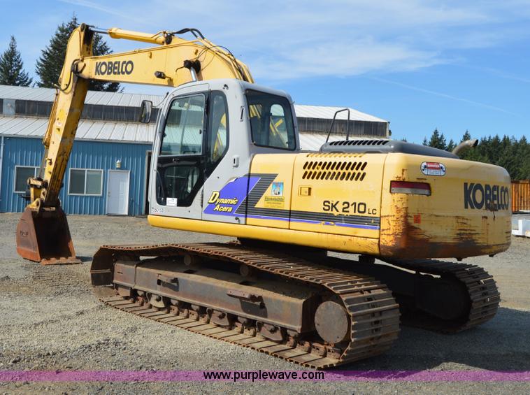 image for item F8340 2003 Kobelco SK210LC excavator