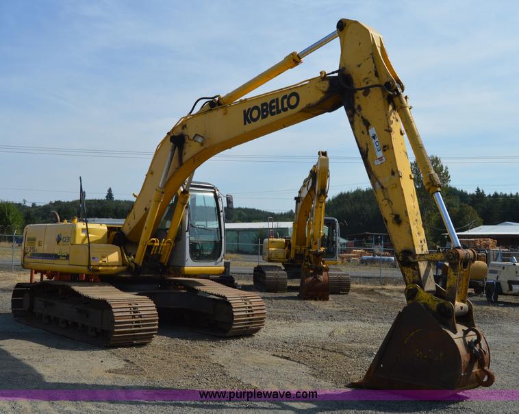 image for item F8340 2003 Kobelco SK210LC excavator