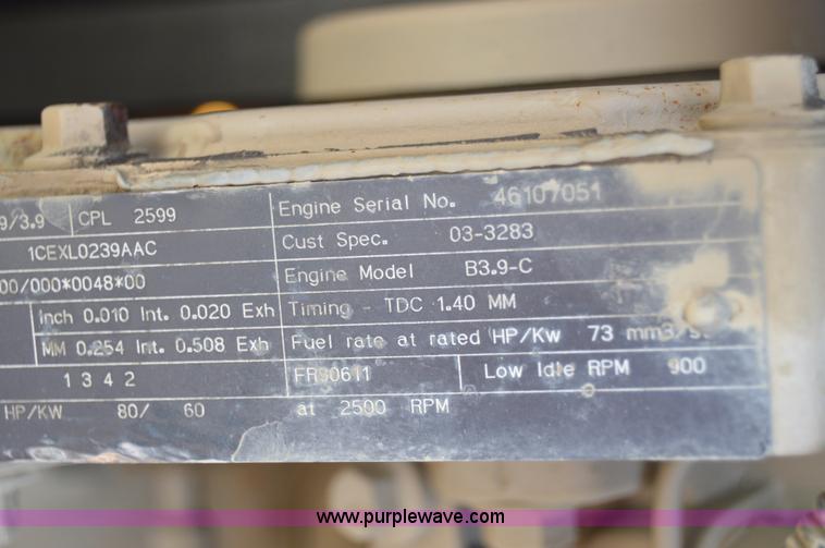 image for item F8342 2001 Sweepster road broom