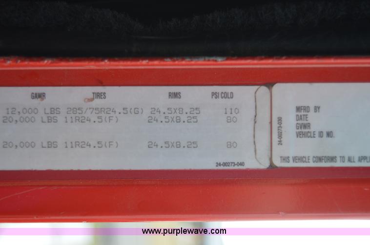 image for item F8347 1995 Freightliner FLD112 semi truck