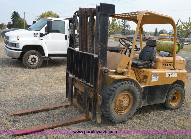 image for item F8349 Hyster forklift