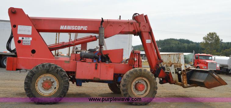 image for item F8352 1987 Manitoe R1134-4TC telehandler