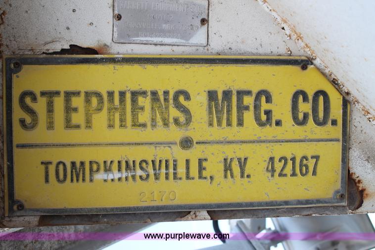 image for item H1699 Stephens Manufacturing mobile batch plant