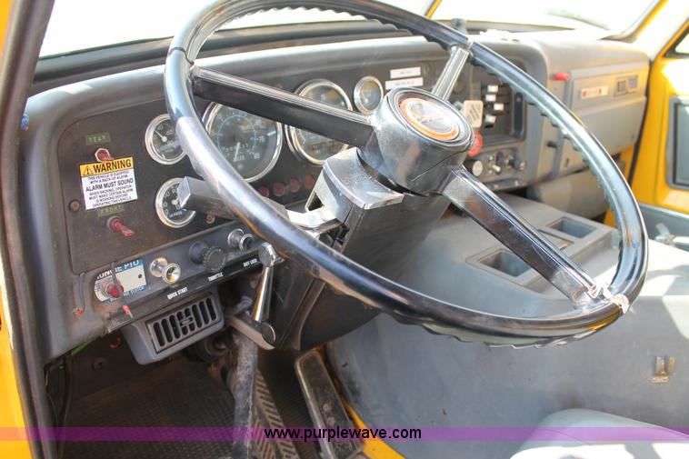 image for item H1700 1988 GMC Brigadier digger derrick truck