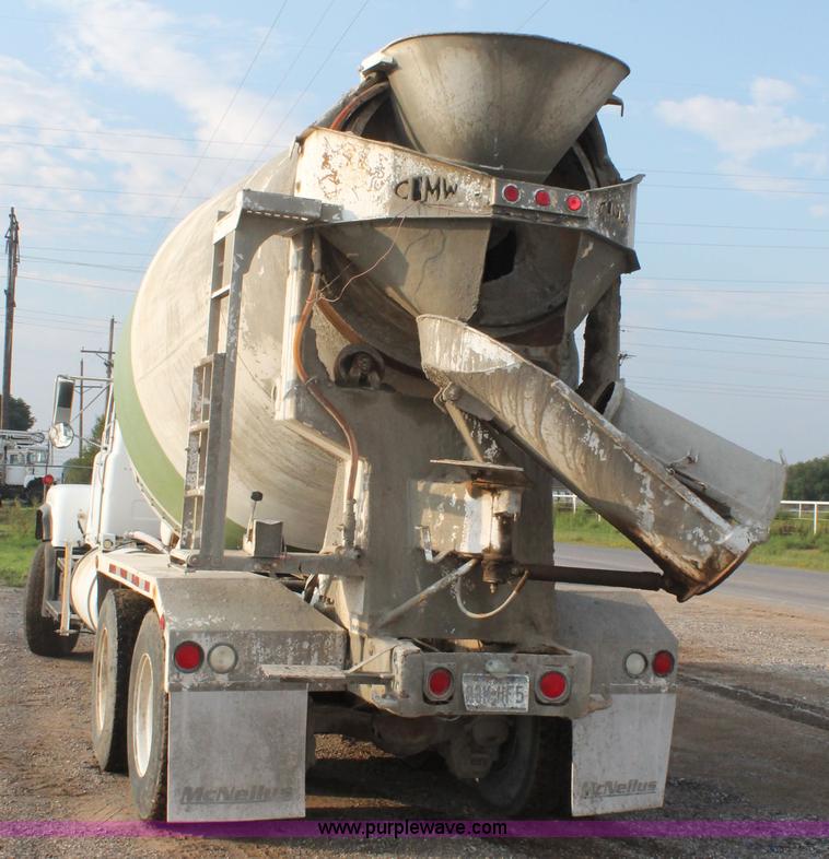 image for item H1703 1989 Mack RD690S mixer truck