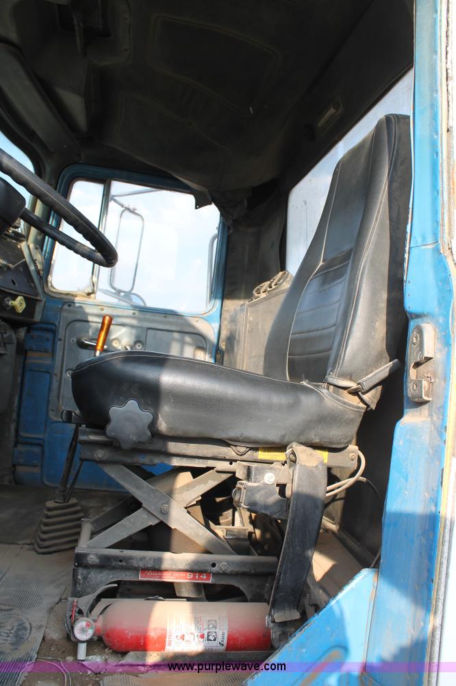 image for item H1703 1989 Mack RD690S mixer truck