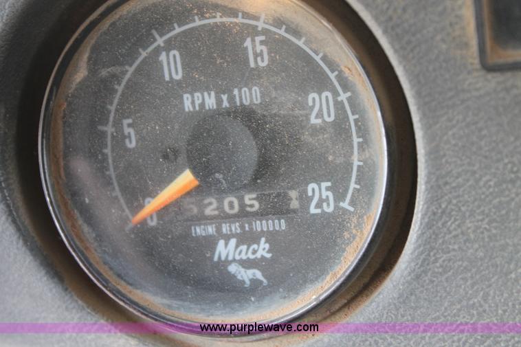 image for item H1703 1989 Mack RD690S mixer truck