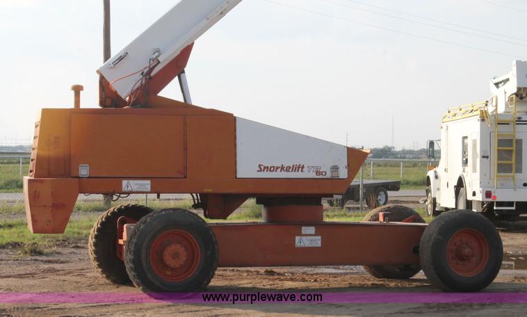 image for item H1705 1990 Snorkel A80R boom lift