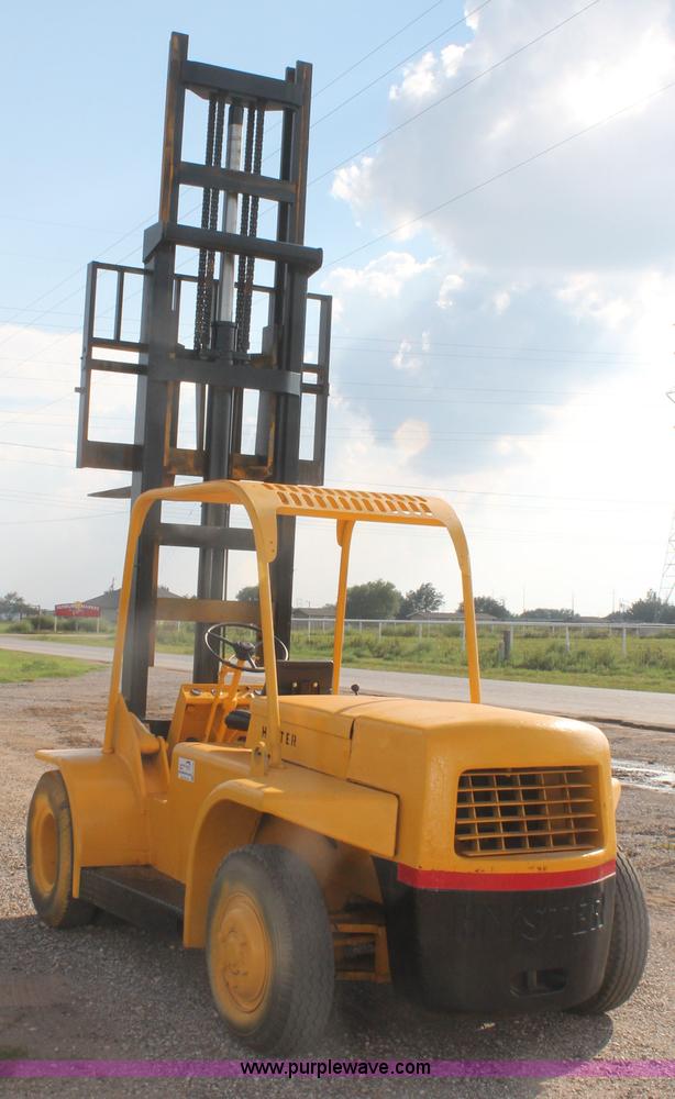 image for item H1710 Hyster rough terrain forklift