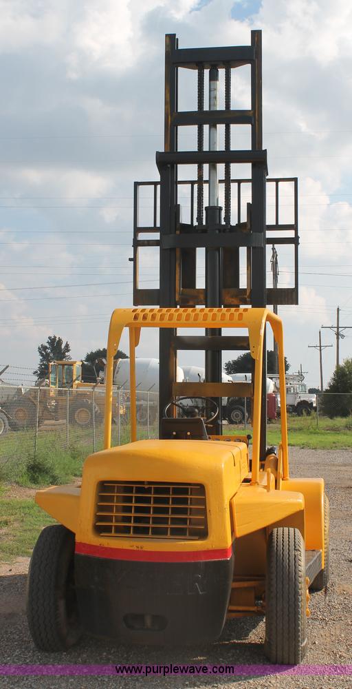 image for item H1710 Hyster rough terrain forklift