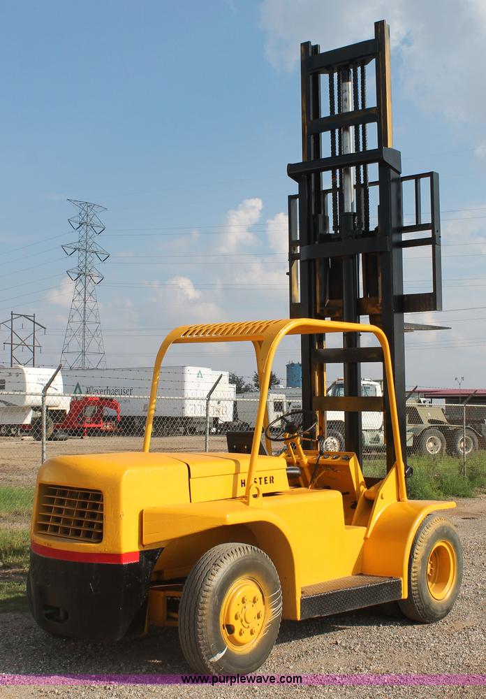 image for item H1710 Hyster rough terrain forklift