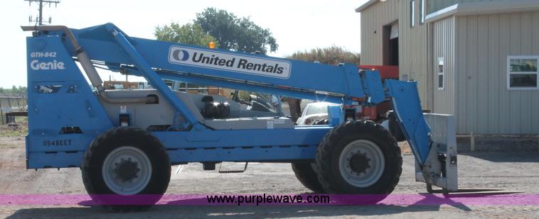 image for item H5603 2007 Genie GTH-842 telehandler