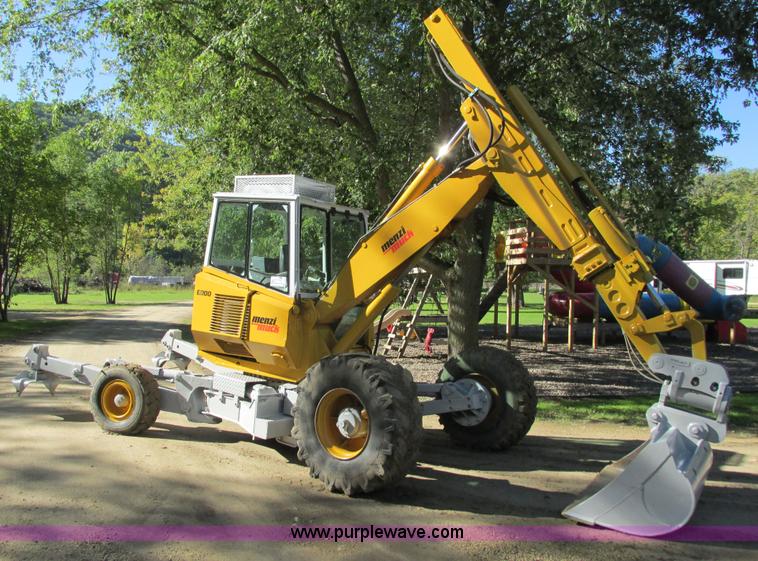 image for item I3831 1995 Menzi Muck 6000T2M excavator