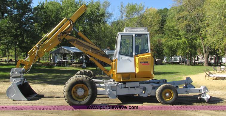 image for item I3831 1995 Menzi Muck 6000T2M excavator