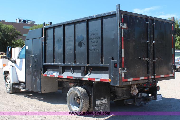 image for item I5790 2003 GMC C5500 dump bed truck