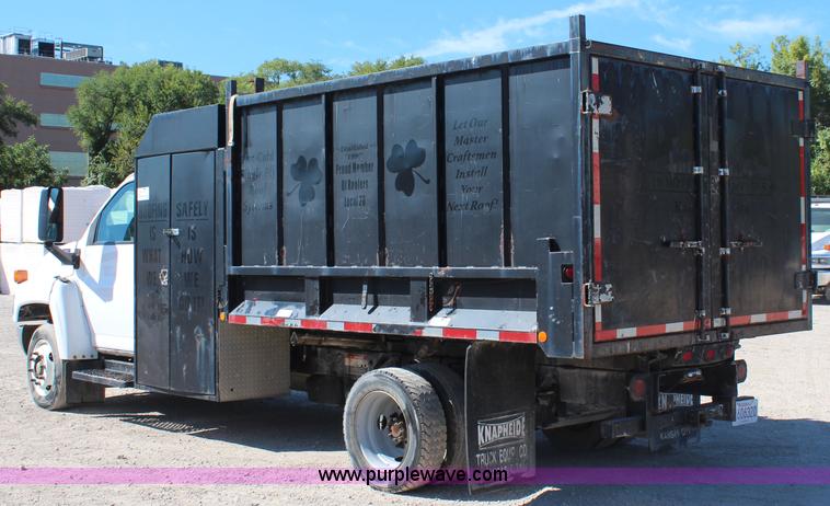 image for item I5790 2003 GMC C5500 dump bed truck