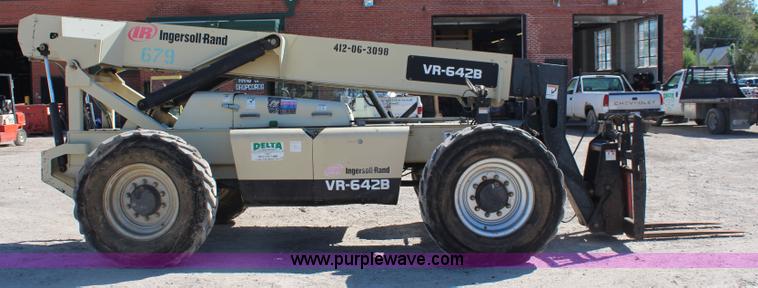 image for item I5791 2003 Ingersoll Rand VR642B telehandler