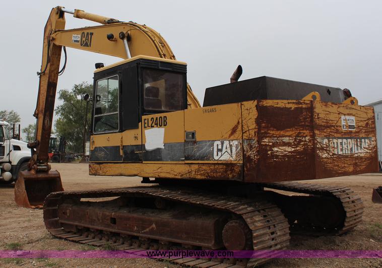 image for item I5792 1992 Caterpillar EL240B excavator