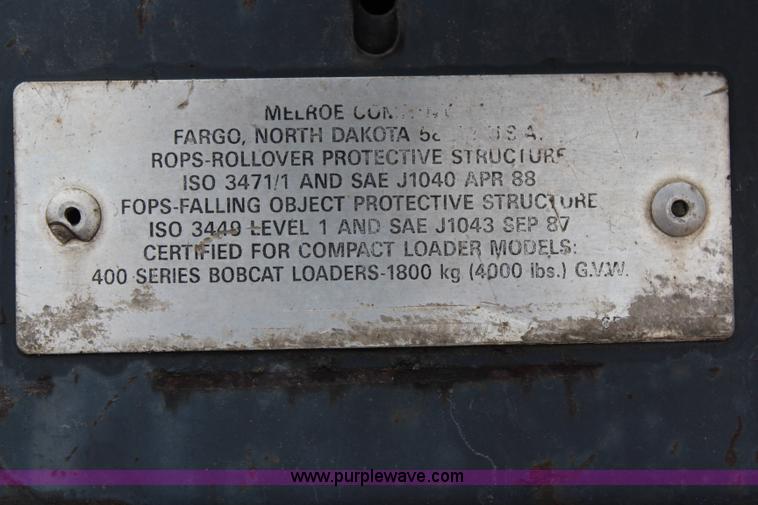 image for item I5796 1995 Bobcat 453C skid steer