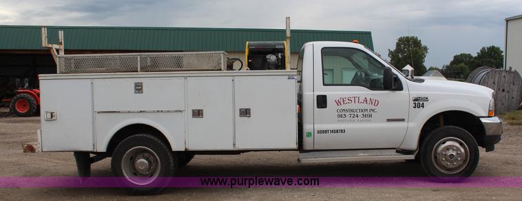 image for item I5858 2004 Ford F450 Super Duty XL utility truck