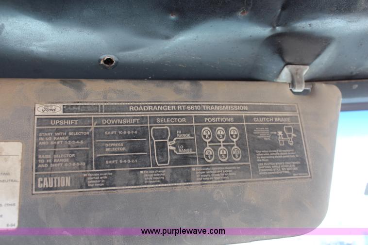 image for item I5873 1987 Ford F700 dump truck