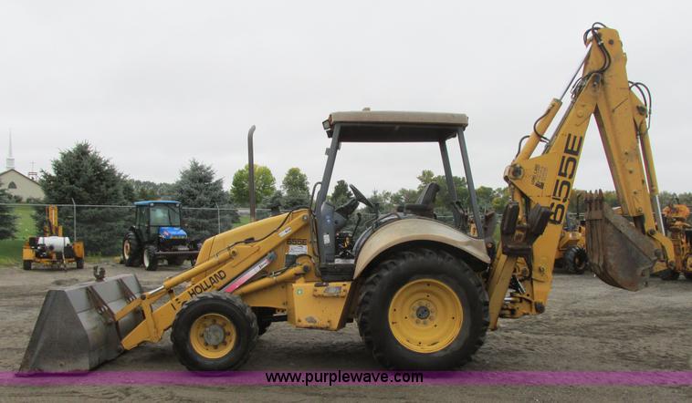 image for item I6033 1999 New Holland 655E backhoe