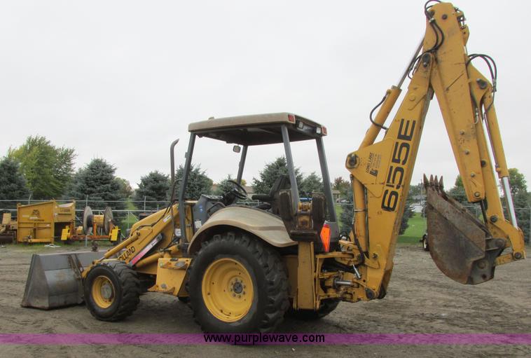 image for item I6033 1999 New Holland 655E backhoe
