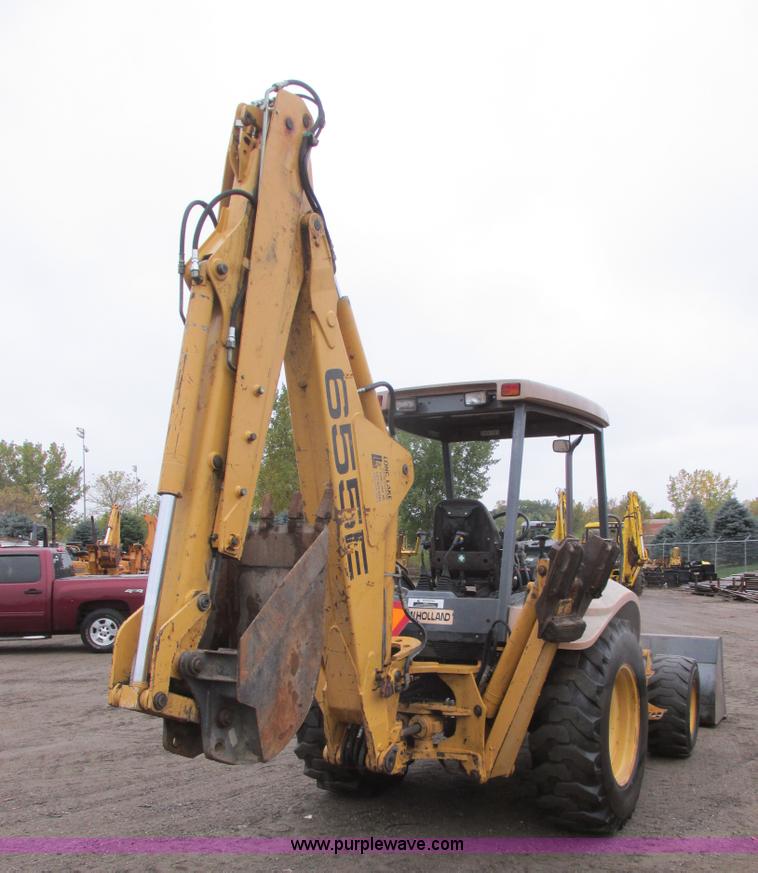 image for item I6033 1999 New Holland 655E backhoe